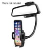 Car Rear View Mirror Mount 360° Rotation Shock Absorption Air Vent Stand Adjustable Phone Holder