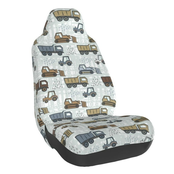 Vsdgher Tractor and Dumper for Automotive Seat Covers for Cars Trucks and SUVs, Universal Fit Anti-Slip Bucket Seat Protector for Cars,Vehicle Seat Protector for Front Seats