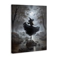thumbnail image 3 of Stupell Industries Witch in Moonlit Forest People Painting Wrapped Canvas Canvas Art Print Wall Art, 16 x 20, 3 of 7