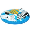 thumbnail image 4 of Riwcyla 47 Inch Inflatable PVC Snow Tube Snow Sled for and Adults Winter Sports Fun, 4 of 6