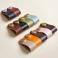 thumbnail image 5 of Leather Drawer Pulls, Dresser Pulls 3Pcs, Soft Cabinet Pulls to Avoid Collision, Perfect Replacement of Metal Cabinet Handles, 5 of 8