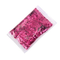 Efavormart 50 grams Hot Pink DIY Art & Craft Confetti Glitters Chunky Glitters For Wedding Party Event Table Centerpieces