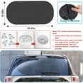 5 Packs Car Window Screens Mosquito Net for Camping Breathable Mesh