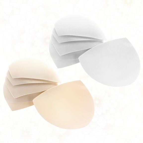 SOPOTUTU Bra Inserts Pads Soft Lightweight Sponge for Comfort and Support, Assorted Colors, Small Size