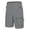 Gray, variant on Men's Lightweight Quick Dry Hiking Shorts Breathable Outdoor Cargo Shorts for Fishing Travel Casual Gray S
