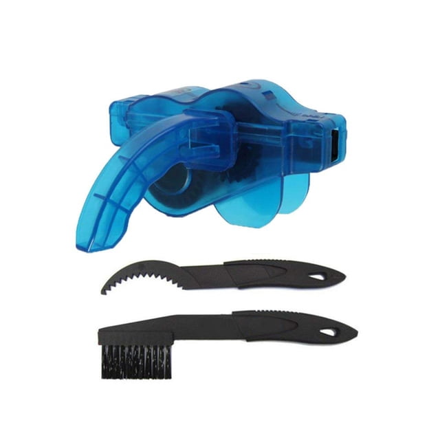fastboy 3PCS/Set Bicycle Chain Cleaner Scrubber Brushes Mountain Bike Wash Tool Set Cycling Cleaning Kit Bicycle Repair Tools