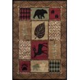 thumbnail image 1 of United Weavers Chasse au Bois Patchwork Multi Surdimensionné Tapis, 1 of 2
