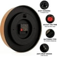 thumbnail image 3 of Homotte Kids Wall Clock for Bedroom, 10 inch Round Multi-Colored Learning Clock, Children's Silent Analog Non-Ticking Educational Wall Clock for Boys and Girls Classroom Home Decor, 3 of 7