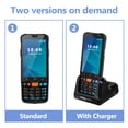 thumbnail image 5 of Terminal de mano PDA Android 11, recopilador de datos con escáner de código de barras 1D, QR 2D, NFC, 2/3/4G, WiFi, Bluetooth, 3G+32G/4G+64G RAM+ROM, 5 of 5