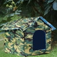 thumbnail image 4 of Casa para perros s al aire libre, refugio para s, casa para mascotas a prueba de lluvia, tela Oxford gruesa 38cmx35cmx38cm Zulema Casa para gatos al aire libre, 4 of 8