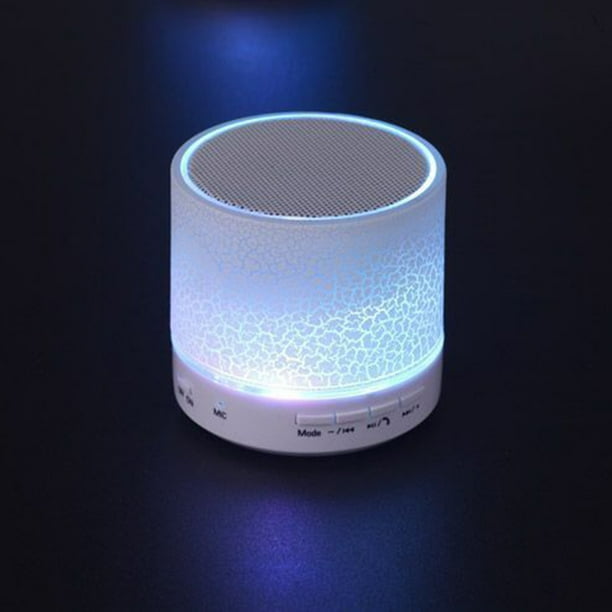 Portable Mini Bluetooth Speakers Wireless Hands Free LED Speaker With
