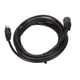 thumbnail image 4 of Cable conector DIN macho a hembra de 4 pines fácil instalación Cable conector DIN de 4 pines PVC de sonido claro 98 pies para equipos digitales para equipos de seguridad, 4 of 7