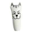 thumbnail image 2 of Golf Head Covers Equipment Mallet Putter Cat Pattern PU Leather Accessories Golf Straight White, 2 of 8