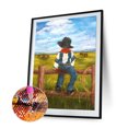 thumbnail image 2 of Diamante pintura DIY vaquero chico completo redondo taladro Rhinestone Kit Hugtrwg Para estrenar, 2 of 9
