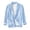 Light blue, variant on Migroa Men's Blazer Casual Sport Coats Linen Suit Jackets Business Lightweight Daily Suits Beige L