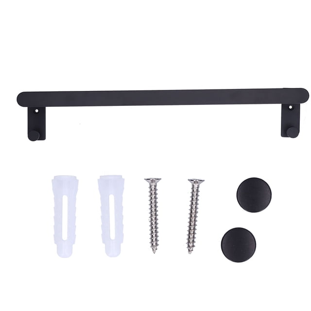 Toallero de montaje en pared, toallero individual, toallero de aluminio para baño, colgador de toallas, tecnología avanzada Jadeshay A