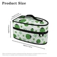 thumbnail image 6 of HELLHERO Clover Ladybug Pattern Portable Travel Steamer Storage Case Durable & Protective Carrying Case Protective Travel Steamer Bag, Bag Only, 6 of 6