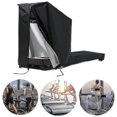 thumbnail image 4 of Housse de Protection pour Tapis Roulant Housse de Protection pour Machine de Course Tissu Oxford Intérieur Extérieur Sac Protecteur 8700521952575-165x76x140cm, 4 of 5