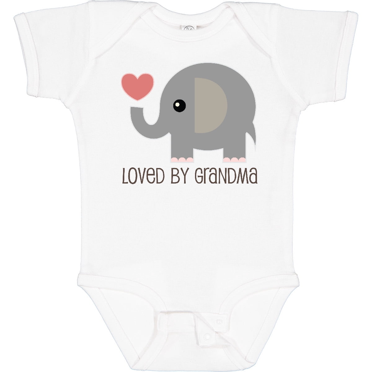 Inktastic Loved by Grandma Cute Grandchild Boys or Girls Baby Bodysuit