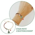 thumbnail image 4 of OULII 1Pcs Rope Bracelet Multi Color Round Zinc Alloy Adjustable Length for Costume Accessory and Daily Dress Up, 4 of 8
