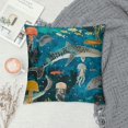 thumbnail image 2 of Whales Colorful Seaweeds and Corals Pillow Cases King Size  Microfiber Pillowcases with Hidden Zipper Soft Comfortable Bed Pillow Covers, 2 of 5