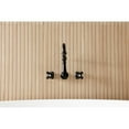 thumbnail image 3 of Kingston Brass KS1020PKX Duchess Two-Handle Wall Mount Roman Tub Faucet, Matte Black, 3 of 7
