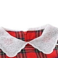 thumbnail image 4 of MesaSe Bébé Enfant en Bas Âge Filles Vêtements de Noël Princesse Partie Robe à Carreaux Dentelle Tutu Robes Rouges 2-3 Ans, 4 of 7