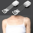 thumbnail image 4 of harmtty 6 Pairs Clear Invisible Transparent Adjustable Bra Set Hook Shoulder Straps, 4 of 6
