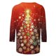 thumbnail image 3 of Neewe Womens Crewneck Long Sleeve Tops MXsual Dots Fall Christmas 2025 Tshirts Shirts, 3 of 5
