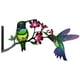 thumbnail image 2 of Valla de Jardín Metálica con Forma de Colibrí | Inserto de Árbol de Hierro Resistente a La Oxidación | Adorno Decorativo para Exteriores | Decoración de Patio Fácil de Instalar | Adorno de Jardín Dur, 2 of 4