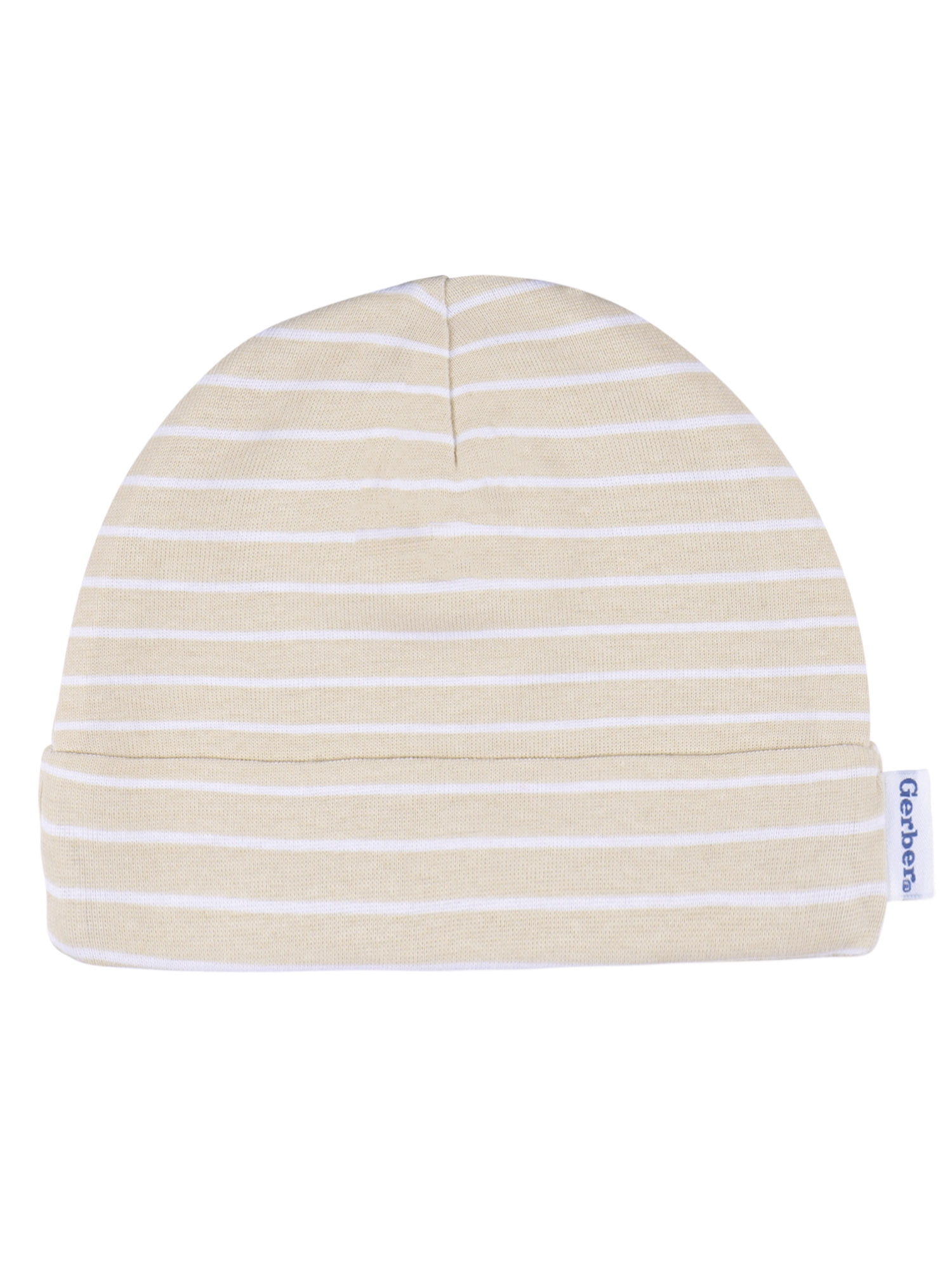 Gerber Baby Neutral 3-Pack Cap With Ears, Sizes Newborn - 0/6 Months