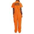 thumbnail image 5 of FYEGRE Halloween Orange Prison Jumpsuit Costume for Women And Men Classic Character Dress-Up Apparel Performance Fashionable Jumpsuit Orange XXL, 5 of 9