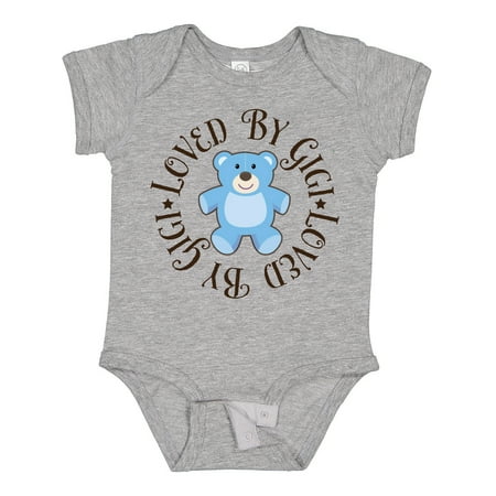 

Inktastic Loved by Gigi Baby Boy Gift Baby Boy Bodysuit