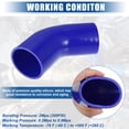 thumbnail image 3 of Manguera de silicona Unique Bargains 45 grados 2.8 a 3 pulgadas ID 4 capas azul, 3 of 7