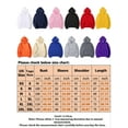 thumbnail image 2 of Frontwalk Casual Fleece Tops for Women Winter Plain Hoodies Sweatshirt Long Sleeve Basic Pullover Pocket, 2 of 6