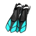 thumbnail image 1 of Colaxi Palmes de Plongée Palmes de Natation Robustes Sangle Ajustable Palmes de Snorkeling Palmes de Snorkeling pour Hommes Femmes Fournitures de Snorkeling Vert, 1 of 8