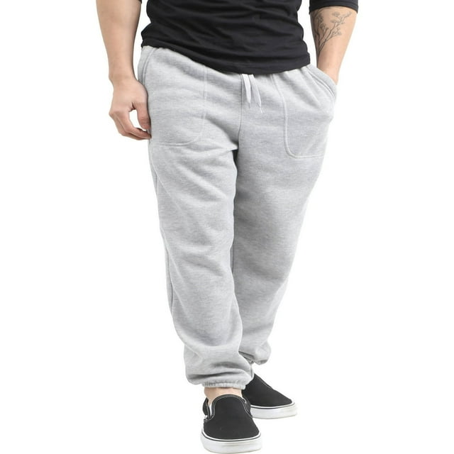 Men‘s Casual Elastic Bottom Sweatpants with Pockets