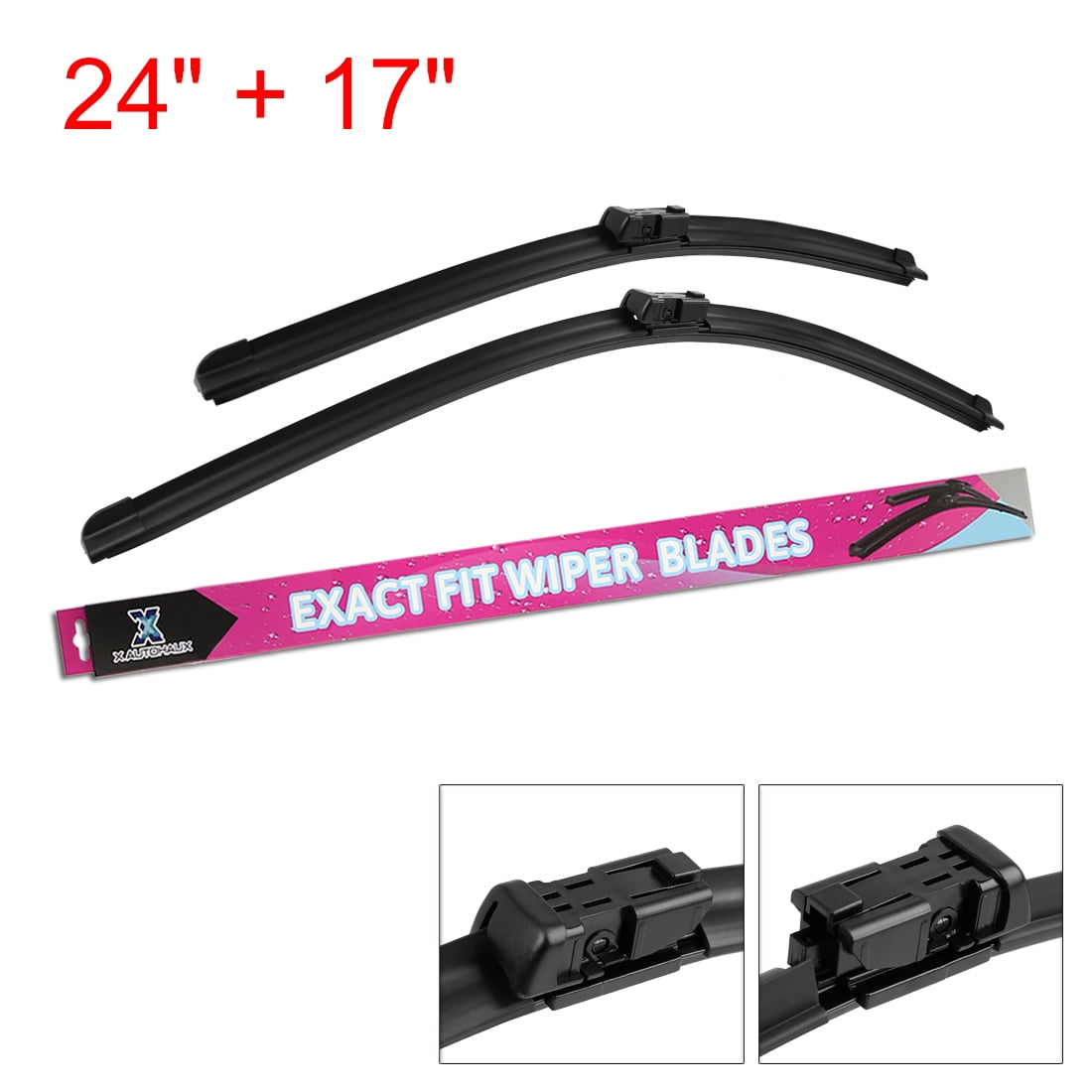 Unique Bargain Exact Fit Windshield Wiper Blades For 2011-2016 Chevy Equinox - Walmart.com 2016 Chevy Equinox Rear Windshield Wiper Size