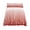 Red, variant on 3 Piece Twin Sheet Set Blue White Sheets Set for Twin Size Bed, Breathable Soft Microfiber Bed Sheets Cooling Ombre Gradient Striped Minimalist Texture Fitted Sheet Deep Pocket, Pillowcases