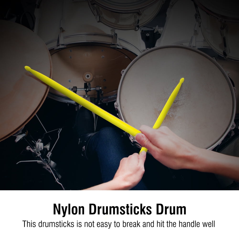 Drumsticks, Drum Drumsticks, Portable Not Easy To Break BubbleShaped Stick Head For Instrument