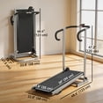 thumbnail image 3 of Soozier Walking Pad Treadmill with Incline, Foldable Treadmill, Silver, 3 of 10