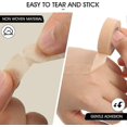thumbnail image 3 of 6 Rolls Flexible Skin Tape Breathable Nose Tape Self Adhesive Gauze Tape For Wound Injuries Swelling Sports A, 3 of 5