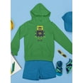 thumbnail image 3 of Square Robot Hoodie Juniors -Image by Shutterstock,  x-Large, 3 of 4