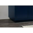 thumbnail image 5 of 42 inch single bathroom vanity in blue with backsplash, 5 of 8