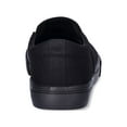 thumbnail image 4 of No Boundaries Twin Gore Canvas Slip On Sneakers, Wide Width Available, Women's, 4 of 7