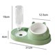 thumbnail image 2 of Cuenco de cerámica para gatos, cuenco de comida con protección para las vértebras cervicales, cuenco automático para beber agua oblicua para la boca, 2 of 5