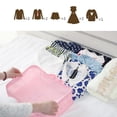 thumbnail image 2 of 6Pcs Waterproof Travel Storage Bags Clothes Packing Cube Luggage Organizer Pouch (Gray), 2 of 4
