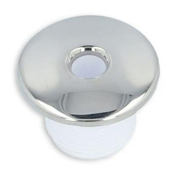 Non-Adjustable Jet Internal Ozone & Cluster, White with Stainless Escutcheon
