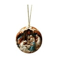 thumbnail image 2 of 3pc Jesuspirit Christian Gifts for Women Faith Christmas Tree Decoration Ornaments - Nativity Scene Ornaments Religious Gifts for Christian Family, 2 of 4
