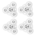 thumbnail image 6 of Soimiss Storage Bin Casters Mini Caster Wheels -degree Rotation 4pcs, 6 of 8